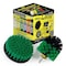 Drill Brush Power Scrubber By Useful Products 5 in W 5 in L Brush, Green G-S-5O-QC-DB - alternate 1